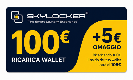 Ricarica € 100 valore accreditato € 105,00