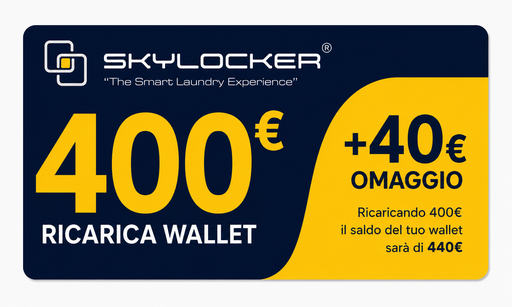 Ricarica € 400 valore accreditato € 440