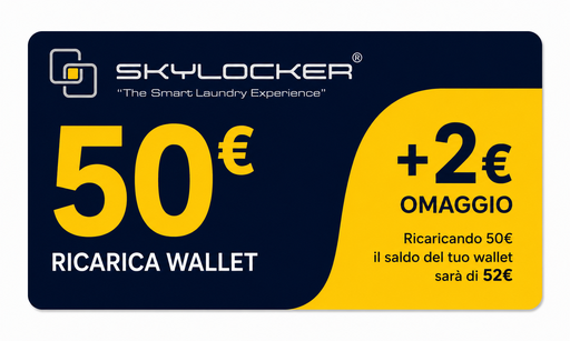 Ricarica € 50 valore accreditato € 52